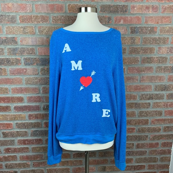 Wildfox Sweaters - Wildfox Amore Sweatshirt, Sz M
